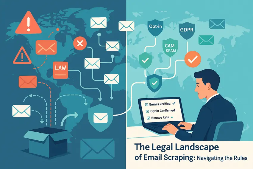 The legal landscape of email scraping: navigating the rules