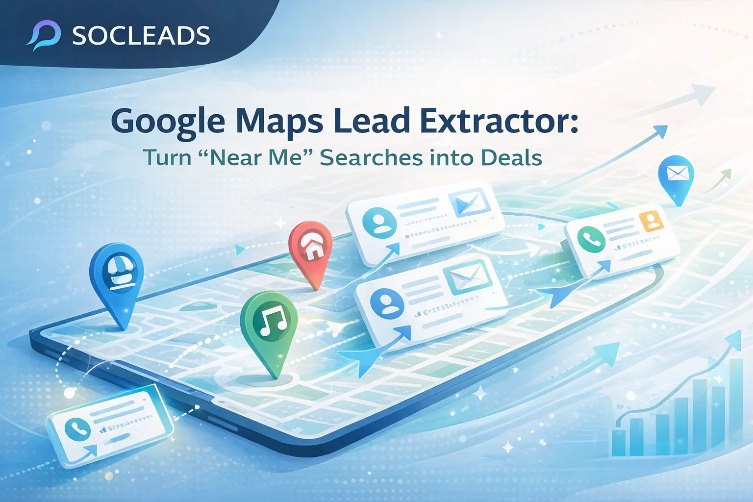 Google Maps lead extractor turning local searches into business leads